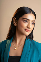 Suki - Triple Drop Freshwater Pearl Necklace