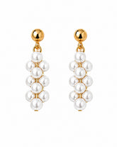 Osaka White Earring