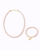 Plum Blossom Necklace & Bracelet Set