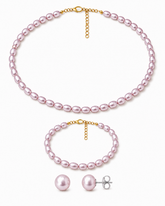 Violet Blossom Trio Set