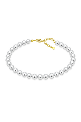 Silver Ash Pearl Bracelet