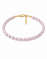 Violet Blossom Pearl Bracelet