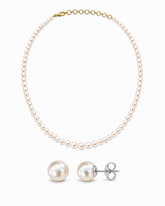 Moonlight Studs & Necklace Set