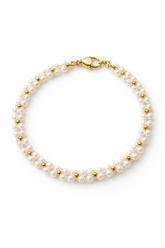 Snow White Pearl Bracelet