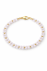 Lilac Pearl Bracelet