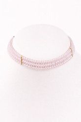 Limited Edition 3 Line Plum Choker