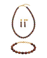 Espresso Oval Pearl Full Set