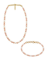Kyoto Blossom Necklace & Bracelet Set