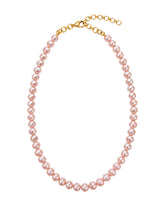 Large Plum Blossom Pearl Necklace