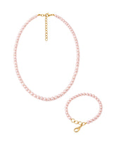 Plum Blossom Necklace & Bracelet Set