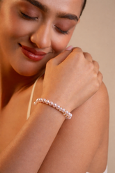 Lavender Pearl Bracelet