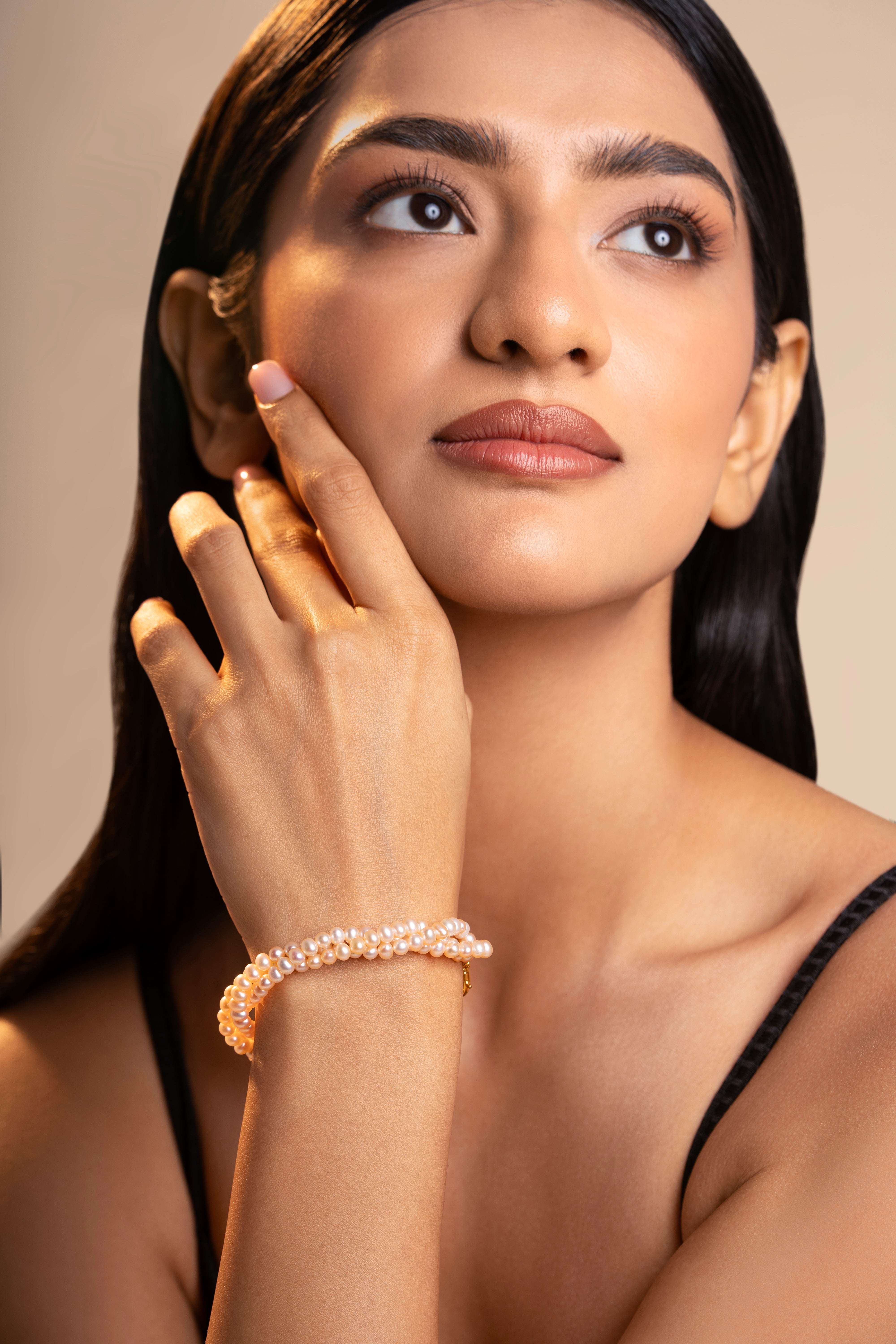 Niji - 3 Color Sunset Pearl Bracelet