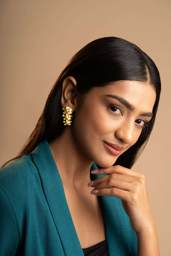 3 Drop Freshwater Pearl Earrings