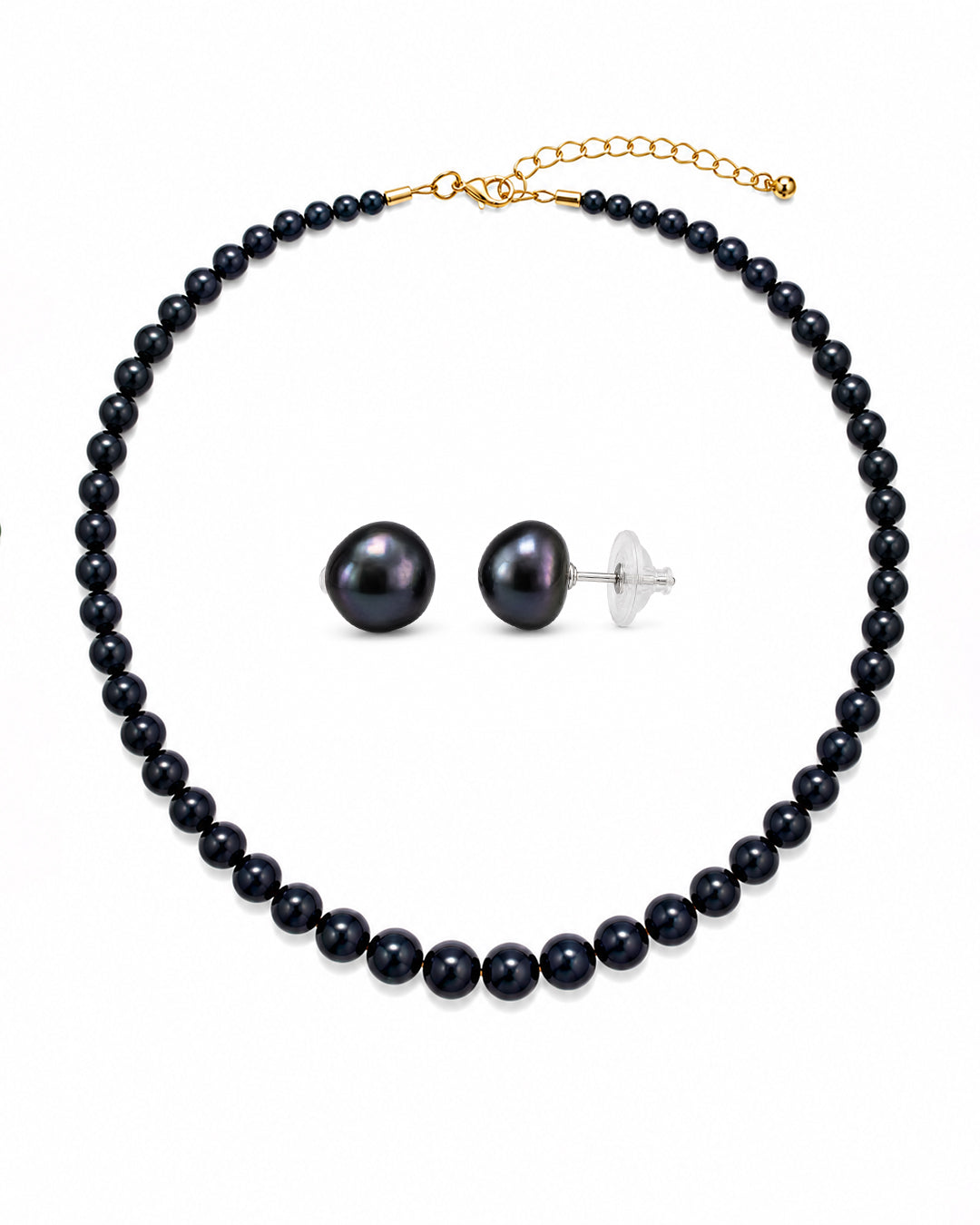 Black Gradient Pearl Set