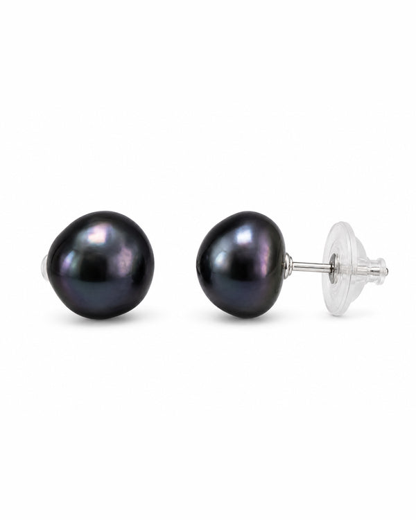 Black Pearl Studs