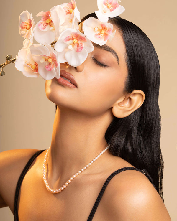 Cherry Blossom Pearl Necklace