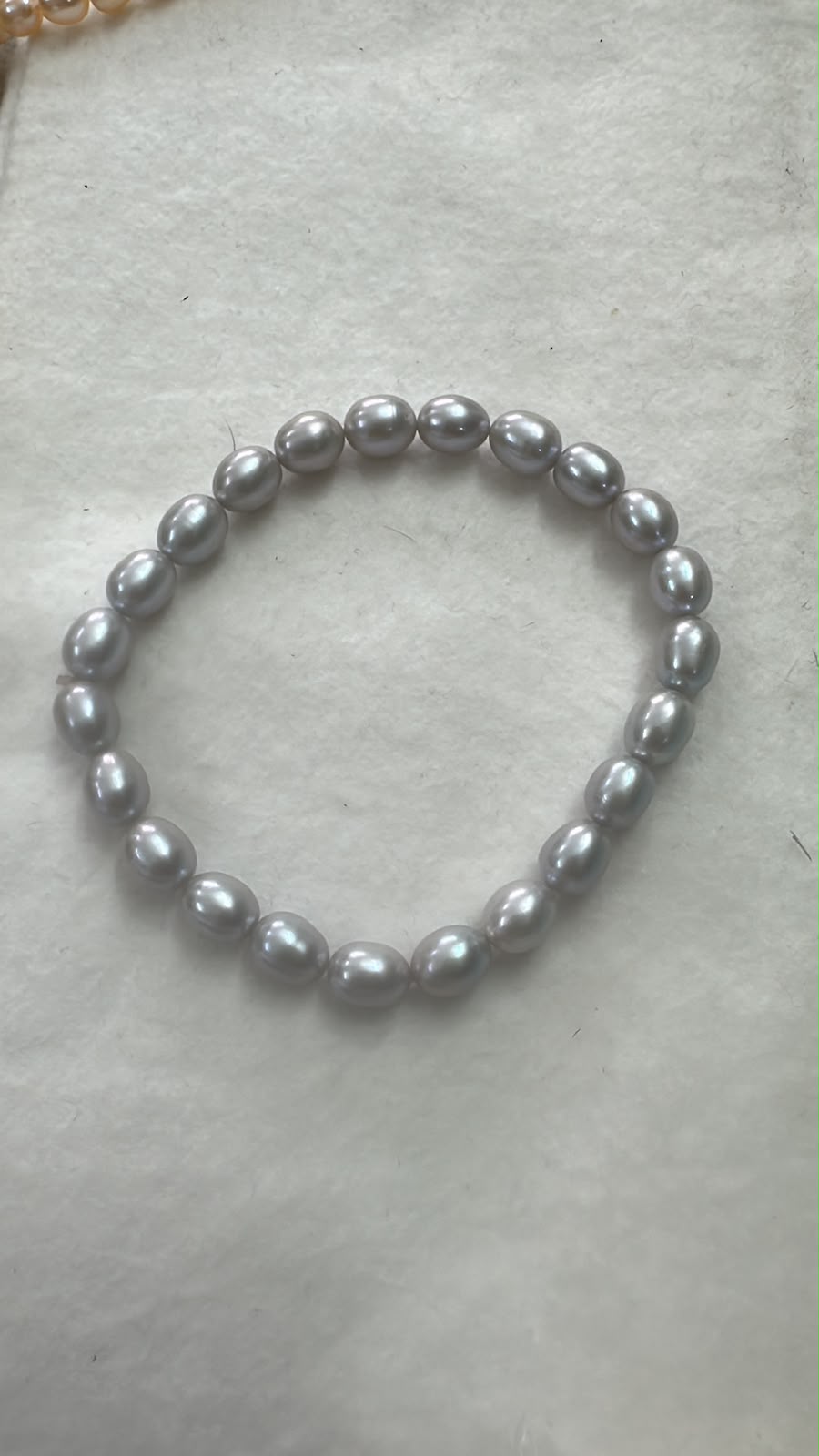 Baroque Silver Tahiti Pearl Bracelet (Unisex)