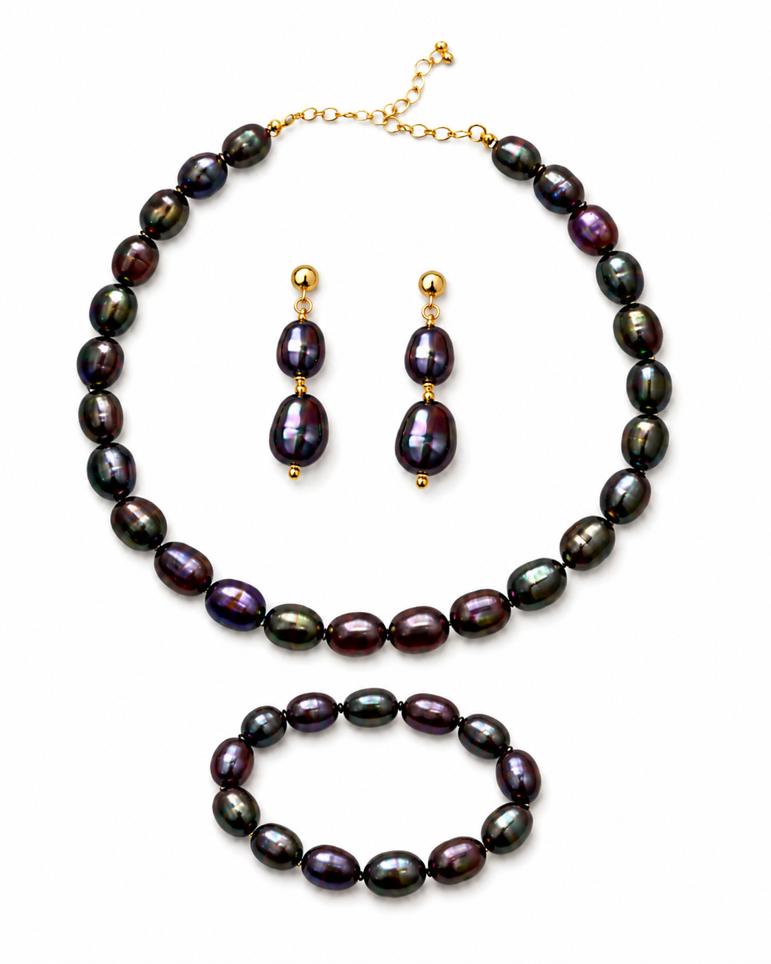 Baroque Black Tahiti Full Set