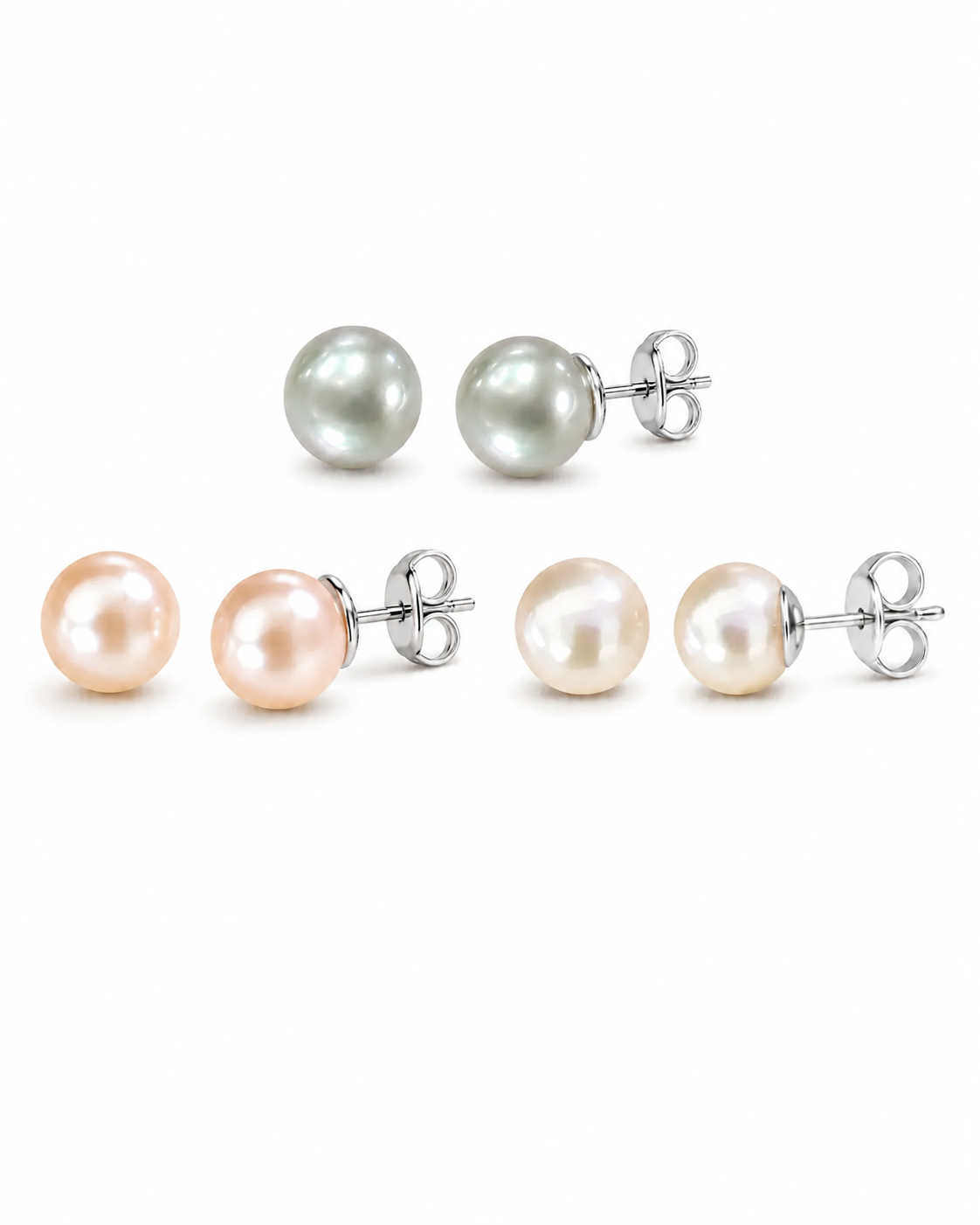 Pearl Studs Bundle