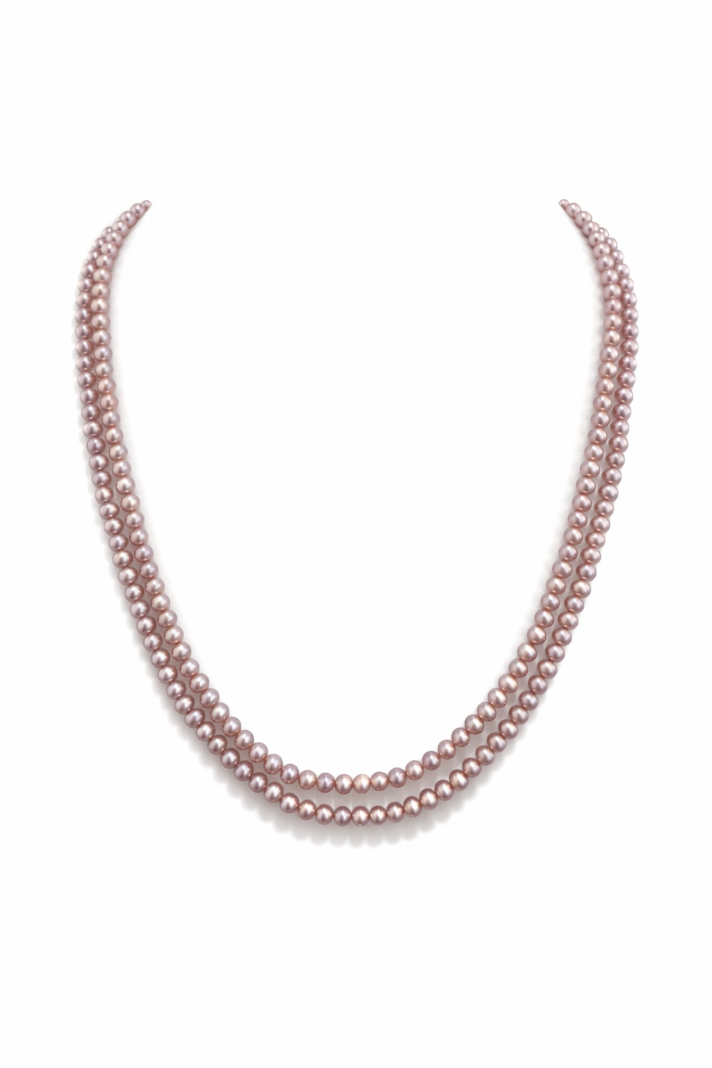 Twin Deep Cherry Blossom Necklace