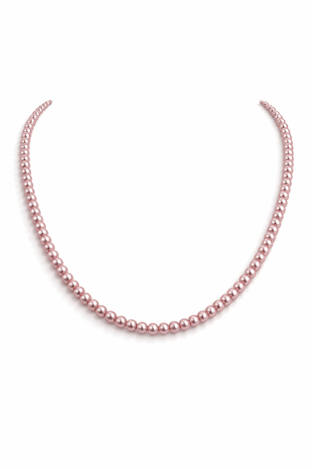 Deep Cherry Blossom Necklace Single Line