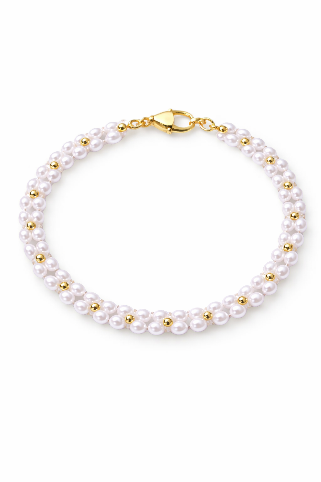 Lilac Pearl Bracelet