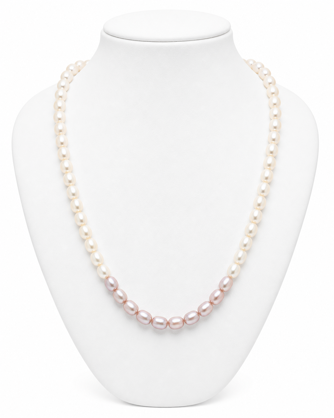 Ombre Purple Pearl Necklace