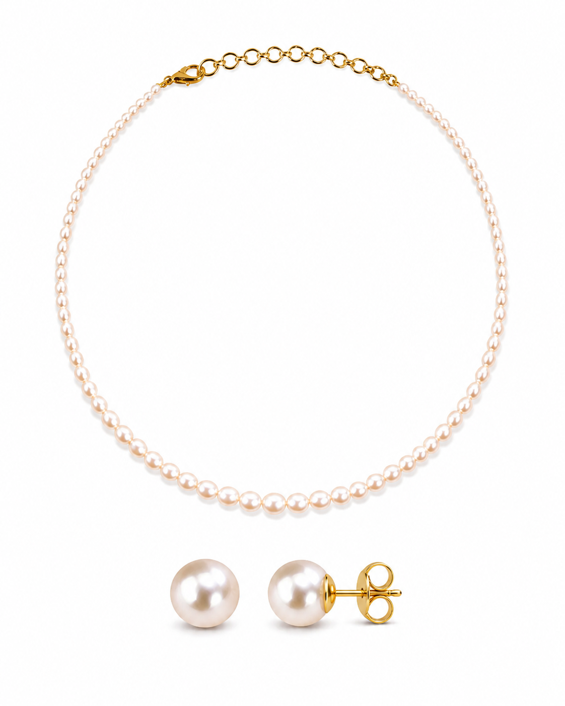 Cherry Blossom Studs & Necklace Set