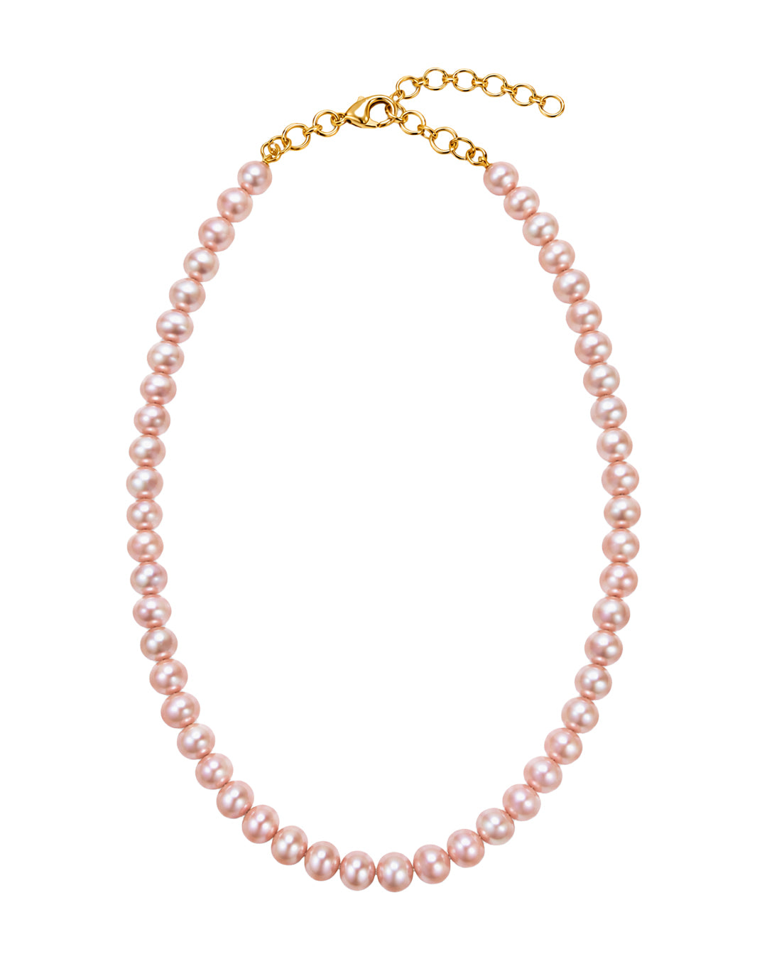 Large Plum Blossom Pearl Necklace