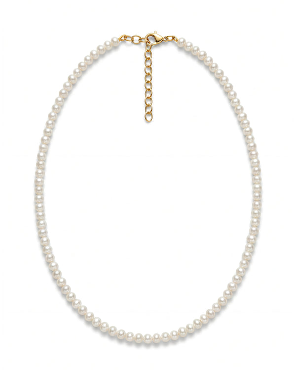 Moonlight Pearl Round Necklace