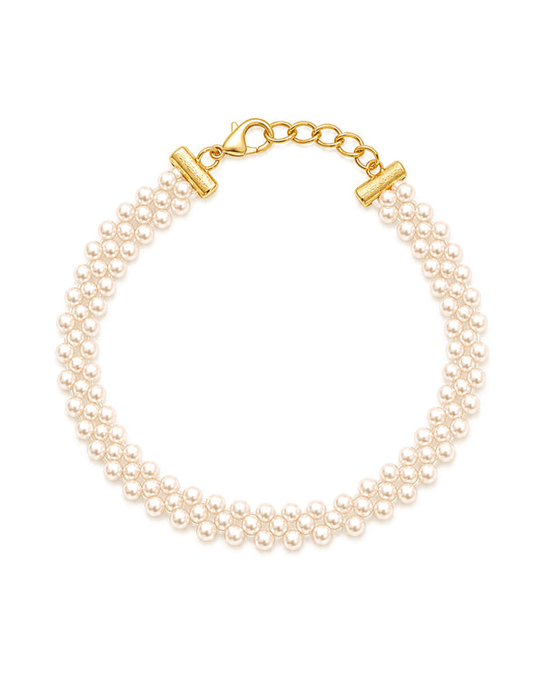 Osaka Rose Pearl Bracelet