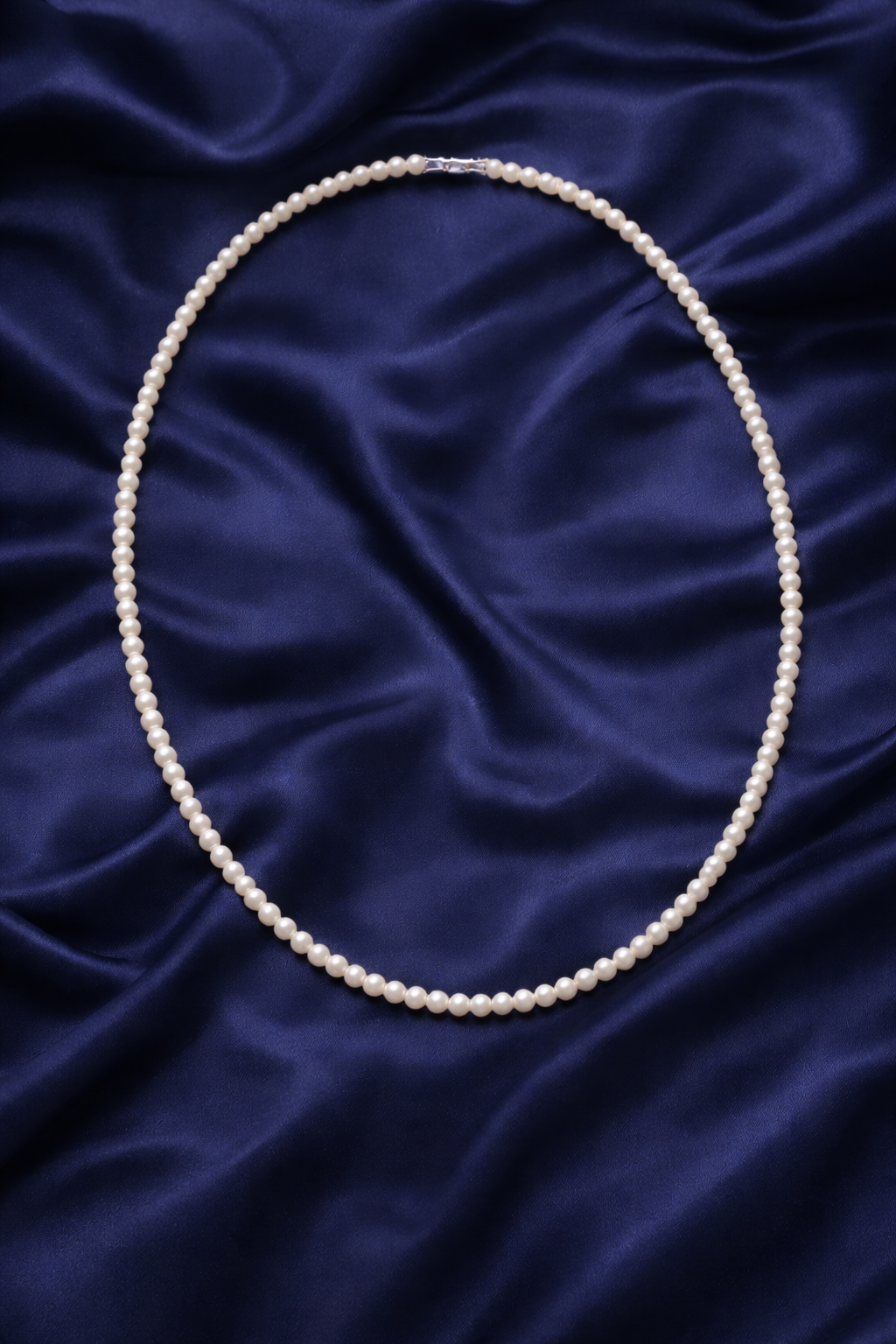 Tokyo Drift Men's Pearl Necklace White