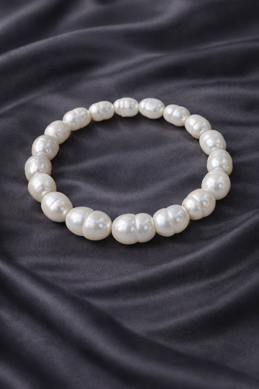 Baroque Silver Tahiti Bracelet (Unisex)