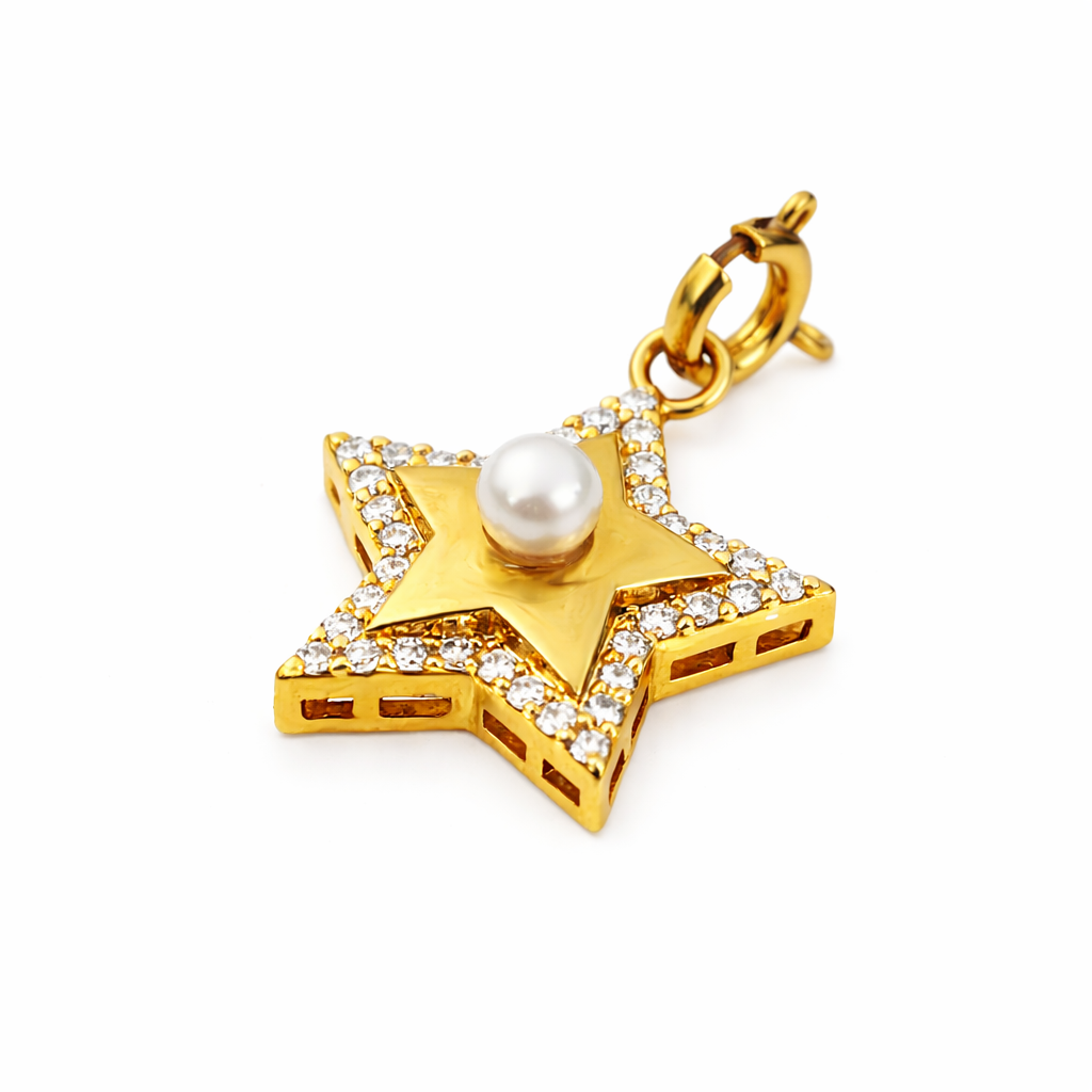 Diamond Star Detachable Pendant (Wear 3 Ways)