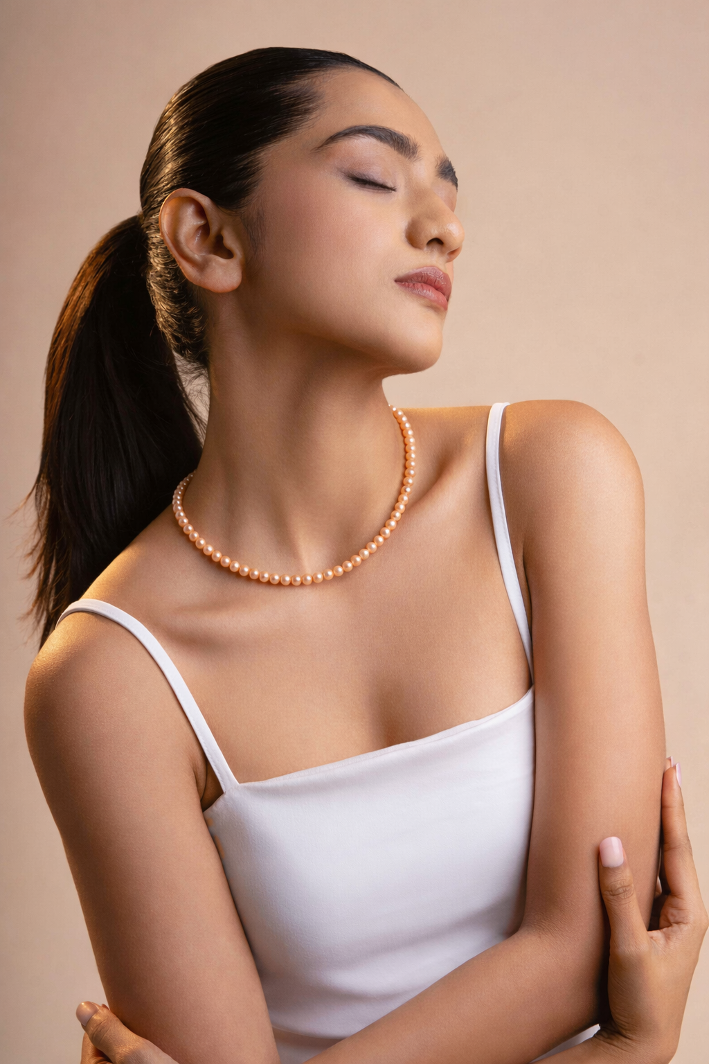 Cherry Pearl Necklace